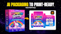 convert ai generated packaging design into print ready files