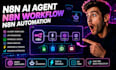 n8n ai agent, n8n workflow, n8n automaton, ai automation custom chatbot api