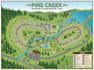 draw rv park map and campground map in vector illustrator