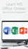be your expert content writer and ms office tutor