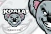 design a professional koala logo with custom concepts