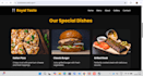 develop restaurant website with ai