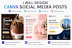 design custom social media posts and banners