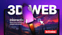 a premium 3d animated website and landing page