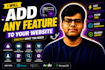 add new features to your website professionally