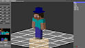 do custom minecraft 3d model, animation in blockbench
