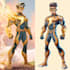 design unique superhero comic art and illustrations