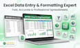 clean, format, remove duplicates, and organize excel spreadsheets