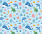 design cute seamless kids pajama fabric patterns