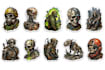 create bulk printable sticker designs