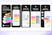 design the best modern app screenshots for play store and app store