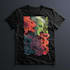 create a unique illustrated tshirt desig