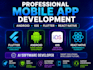 do IOS mobile app development android flutter react native ai software developer