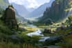 design immersive sci fi and environment concept art