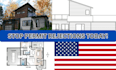 do architect floor plan, 3d elevation, roof plan, blueprint city permit drawing