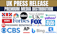 do UK press release distribution publish UK press release UK press release