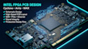 design intel fpga pcb, schematic, pcb layout, cyclone, arria and max