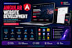 build a modern responsive angular website