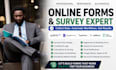 create qualtrics googleform online survey typeform jotform integration zoho form