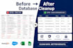 do CRM data entry, database update and data management