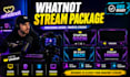 create a complete whatnot stream package with obs setup