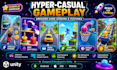 develop addictive hyper casual unity games for android and ios
