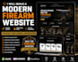 build a modern firearm website, ammunition store, and tactical ecommerce website