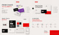 create a clean swiss style brand identity