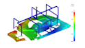 mold flow analysis,dfm, injection mold plastic part optimize, analysis, modify