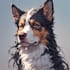draw a pet digital portrait art from photo