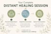 perform a thoughtful distant healing session