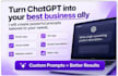 create custom ai prompts for business