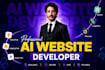 develop your custom ai website with custom integration
