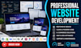 develop a responsive website using wordpress, shopify, webflow or wix fast