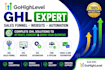 design gohighlevel website, funnel, CRM