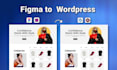 convert figma to elementor or figma to wordpress