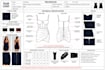 create factory ready techpack technical flat sketches cad 3dmockup luxury wear