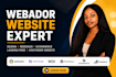 build, redesign webador website, hostinger website, ecommerce website with SEO