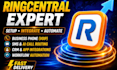 setup ringcentral voip SMS ai call routing and CRM integrations