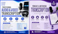 fast audio and video transcription