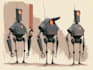 do professional robot logo