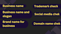 unique names catchy slogans