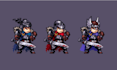 do pixel art character design pixel sprite sheet pixel animation