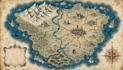 illustrate medieval fantasy and sci fi maps