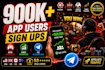 do android and IOS app install mobile app promotion app marketing game promotion