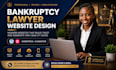 design a bankruptcy lawyer wordpress website and lead generation