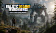 design unity3d game environment, 3d game level map design, level design, game