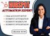 hubspot CRM expert  setup, workflow automation and lead management