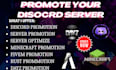 promote minecraft server promotion dayz, rust, fivem, gaming server, discord ads