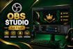 setup obs studio with scenes, overlays, alerts and streaming